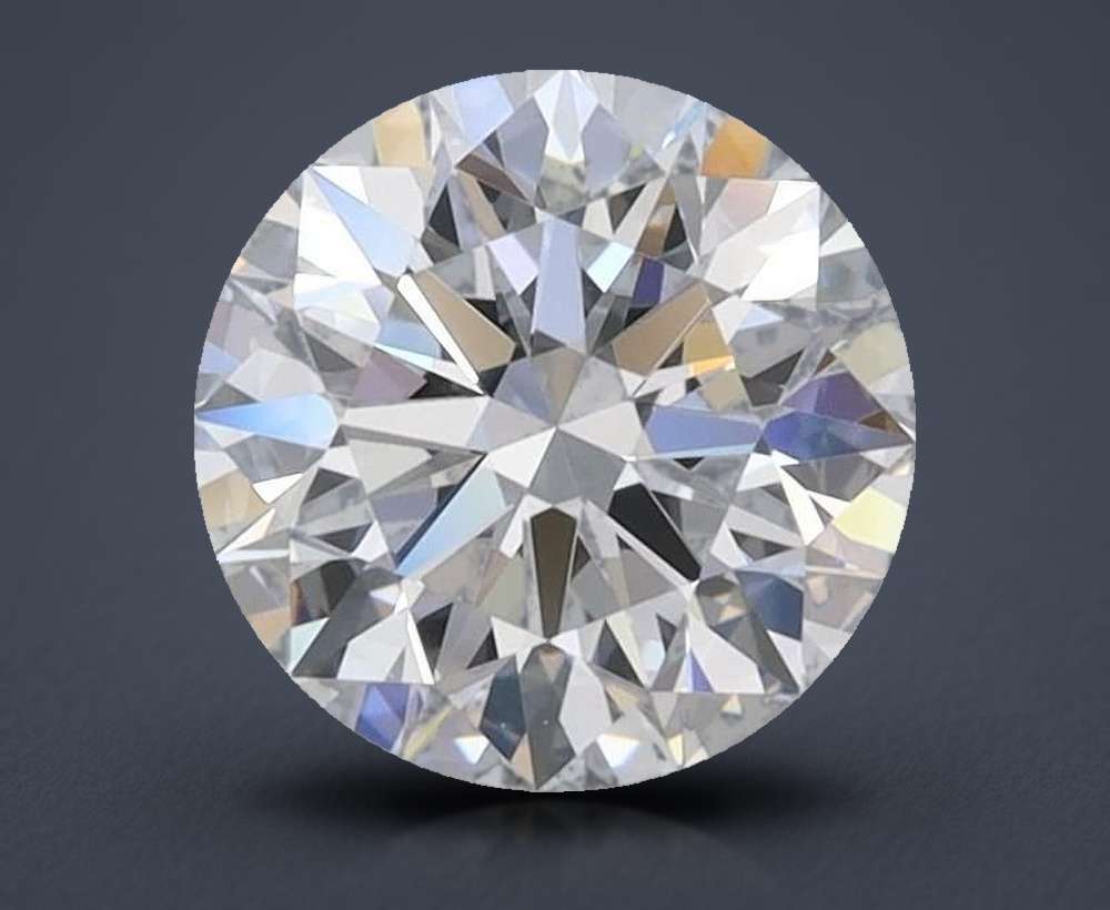 1.38 Carat Round Lab Diamond