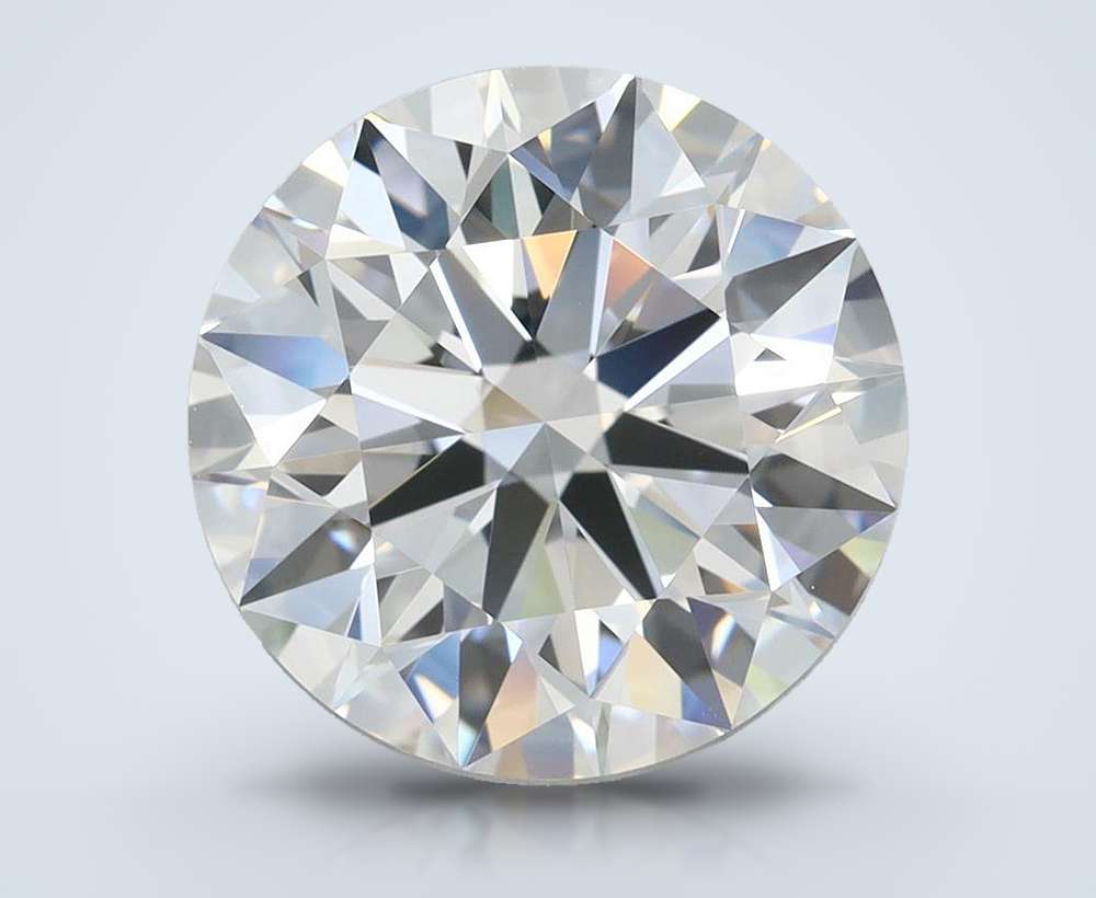 4.41 Carat Round Lab Diamond