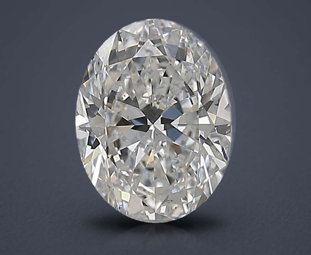 1.00 Carat Oval Natural Diamond