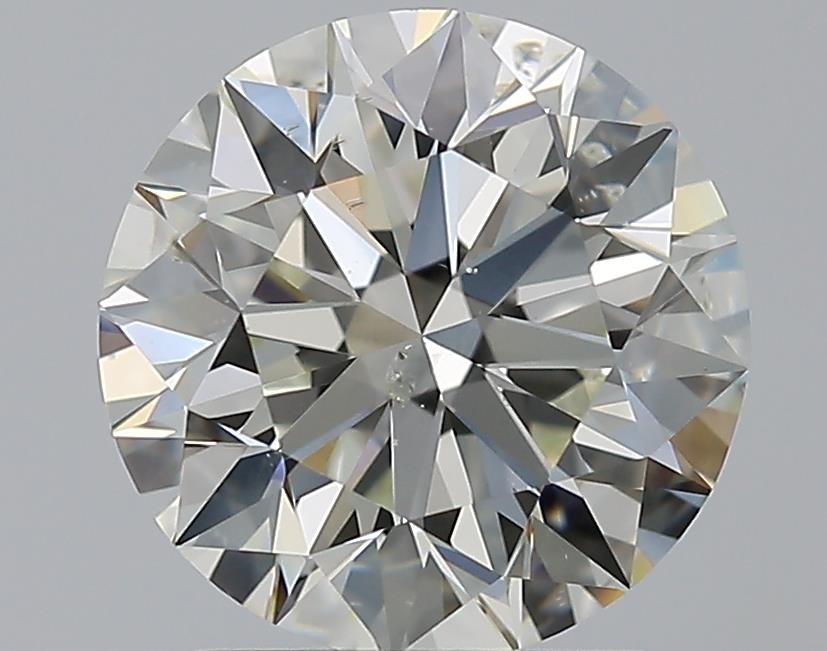 2.07ct J SI2 Excellent Cut Round Diamond