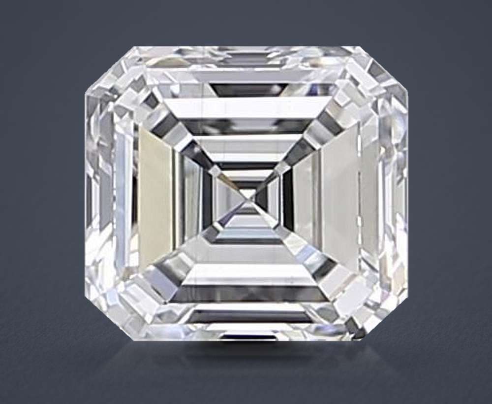 1.00 Carat Asscher Lab Diamond