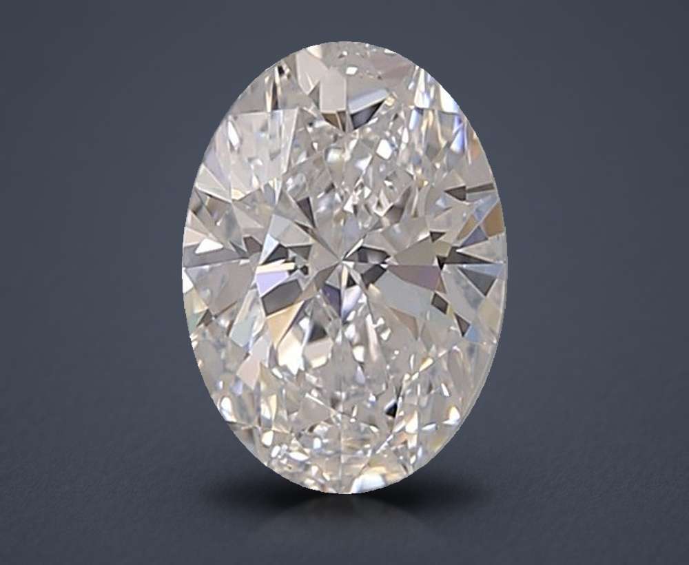 0.77 Carat Oval Lab Diamond