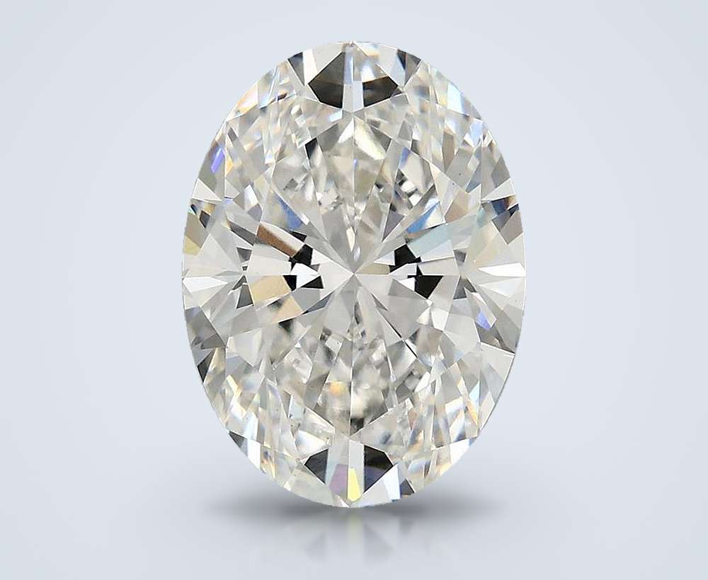 3.75 Carat Oval Lab Diamond