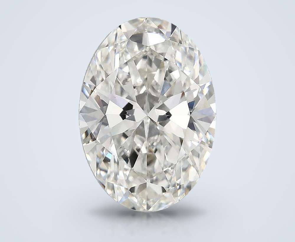 4.82 Carat Oval Lab Diamond