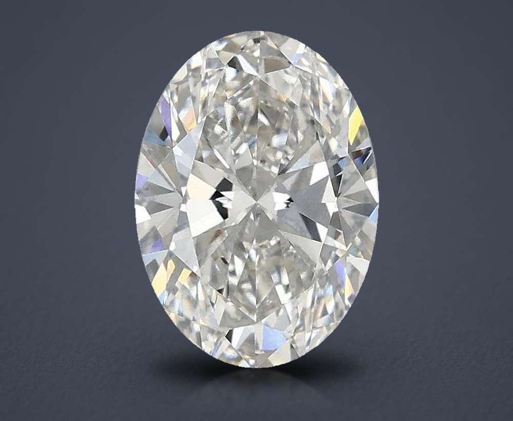 1.54 Carat Oval Lab Diamond