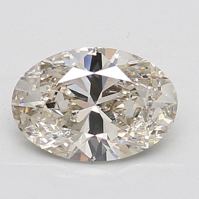 1.82ct J SI1 Rare Carat Ideal Cut Oval Lab Grown Diamond