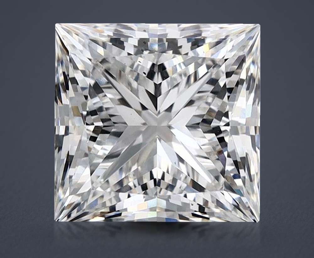 3.94 Carat Princess Lab Diamond