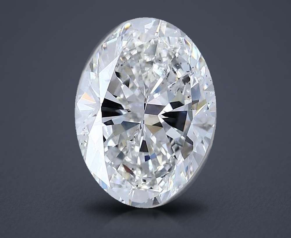 3.02 Carat Oval Natural Diamond