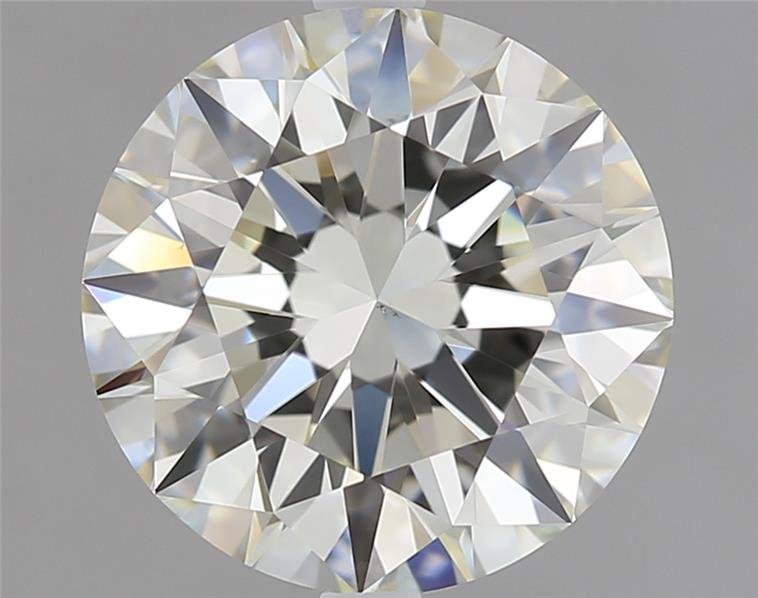 2.01ct J VS1 Rare Carat Ideal Cut Round Diamond