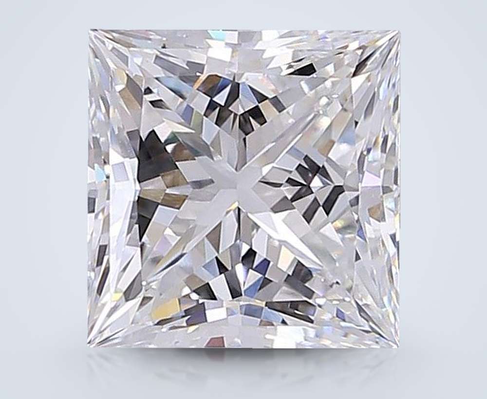 3.74 Carat Princess Lab Diamond