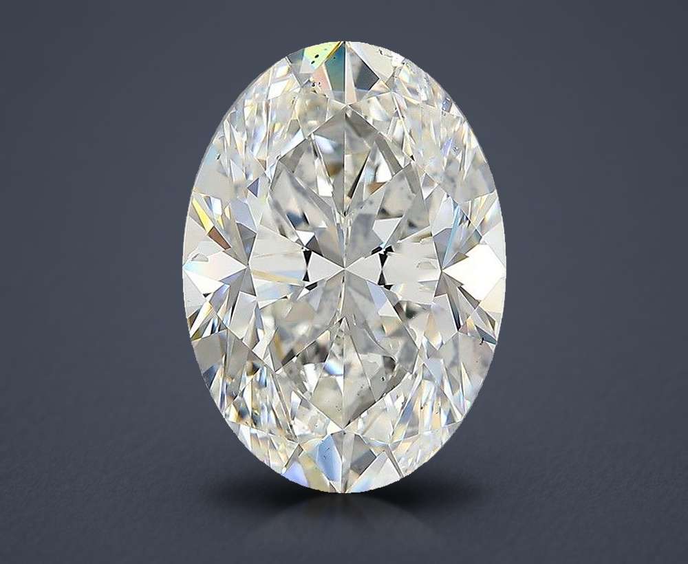 6.03 Carat Oval Natural Diamond