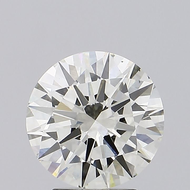 3.02ct J VS2 Excellent Cut Round Lab Grown Diamond