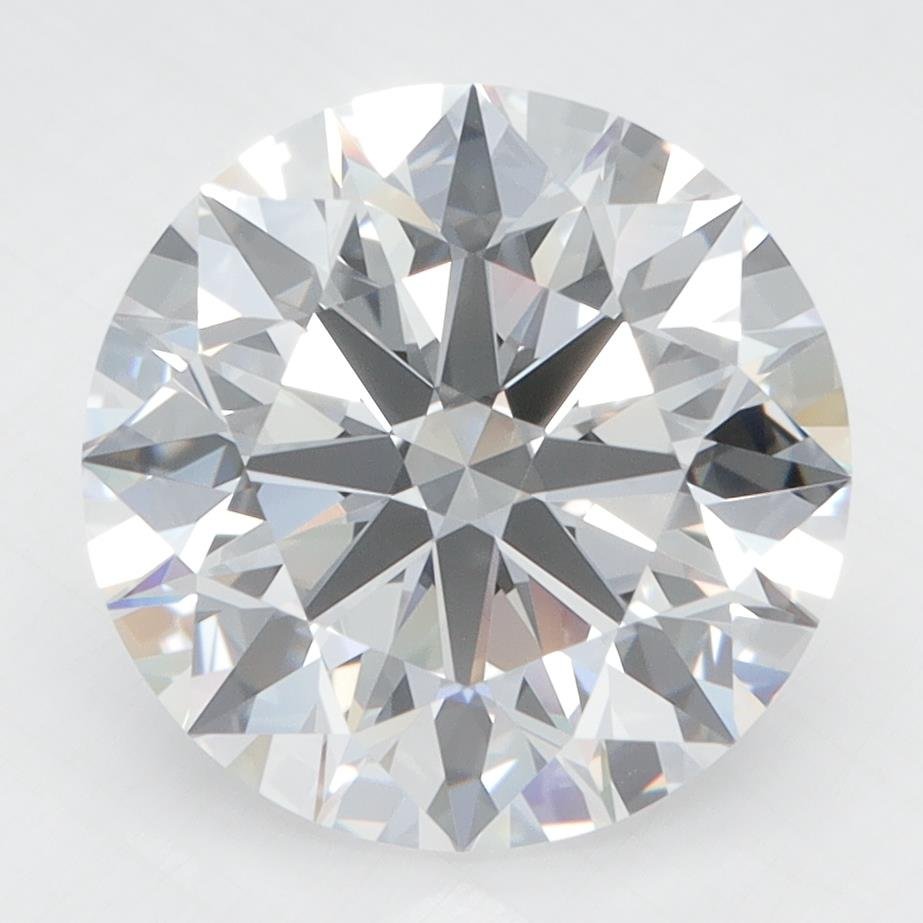 4.50ct D FL Rare Carat Ideal Cut Round Lab Grown Diamond