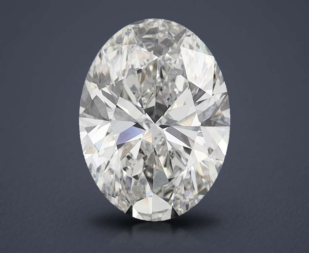 3.35 Carat Oval Lab Diamond
