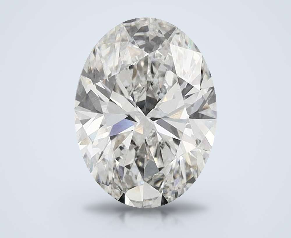 3.35 Carat Oval Lab Diamond