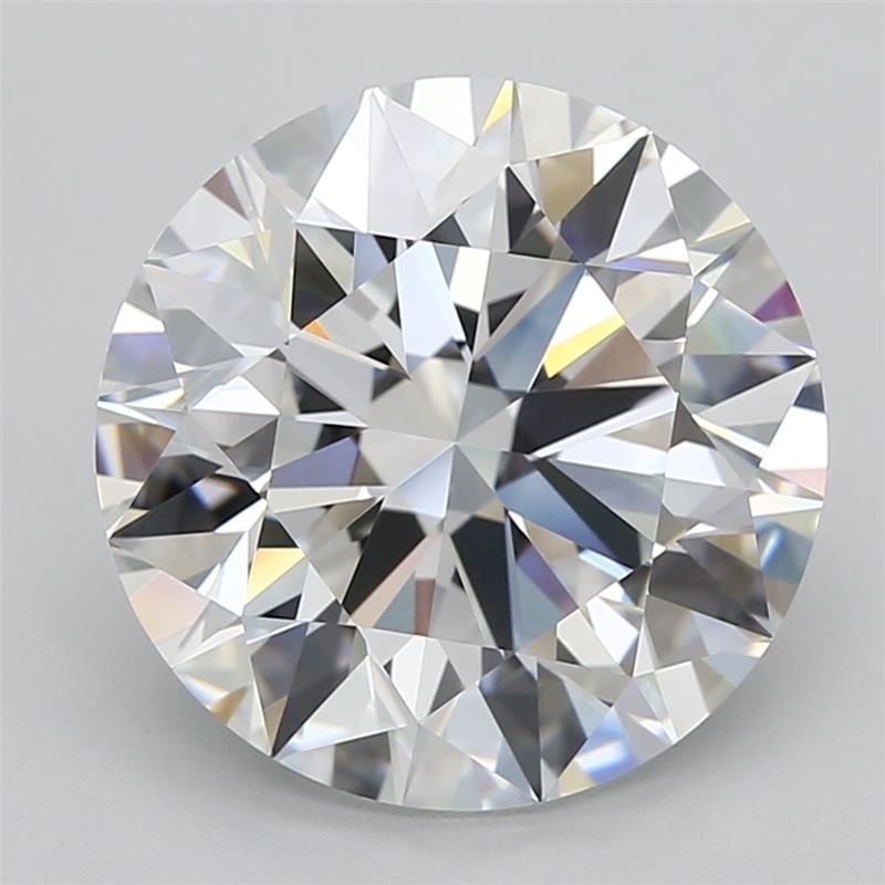 6.06ct D VVS1 Rare Carat Ideal Cut Round Lab Grown Diamond