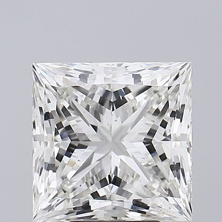 5.02ct H VS2 Excellent Cut Princess Lab Grown Diamond