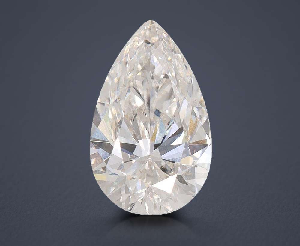 1.83 Carat Pear Lab Diamond