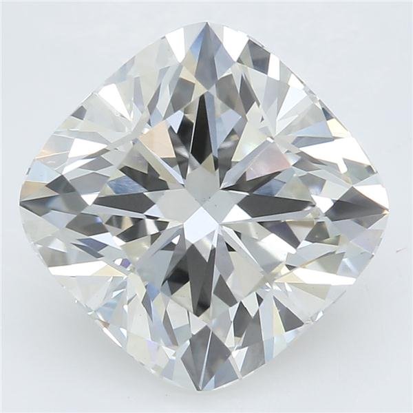 3.40ct I VS1 Rare Carat Ideal Cut Cushion Lab Grown Diamond