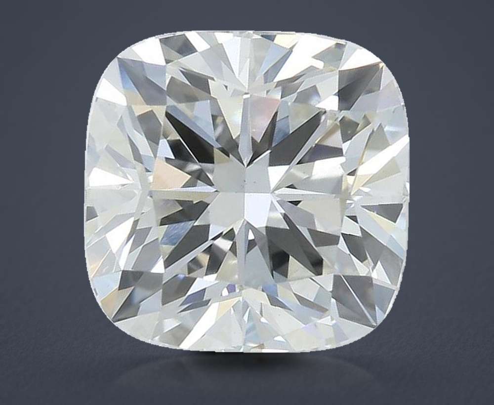 3.40 Carat Cushion Lab Diamond