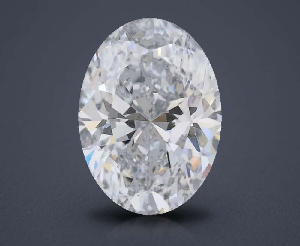 0.30 Carat Oval Lab Diamond
