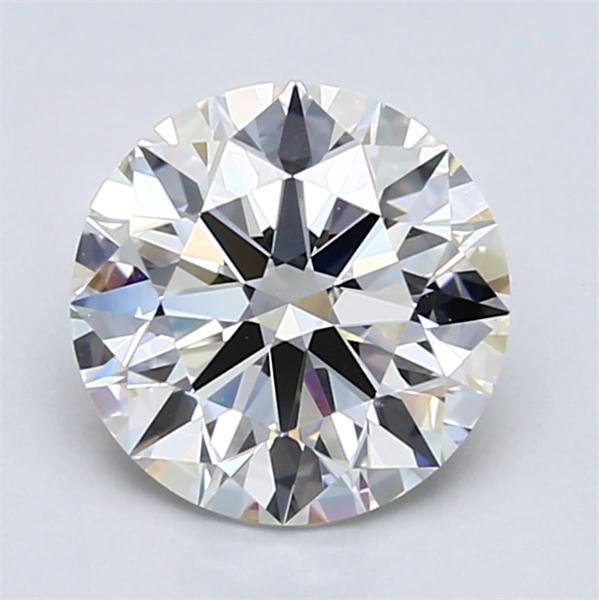 1.92ct G IF Rare Carat Ideal Cut Round Diamond