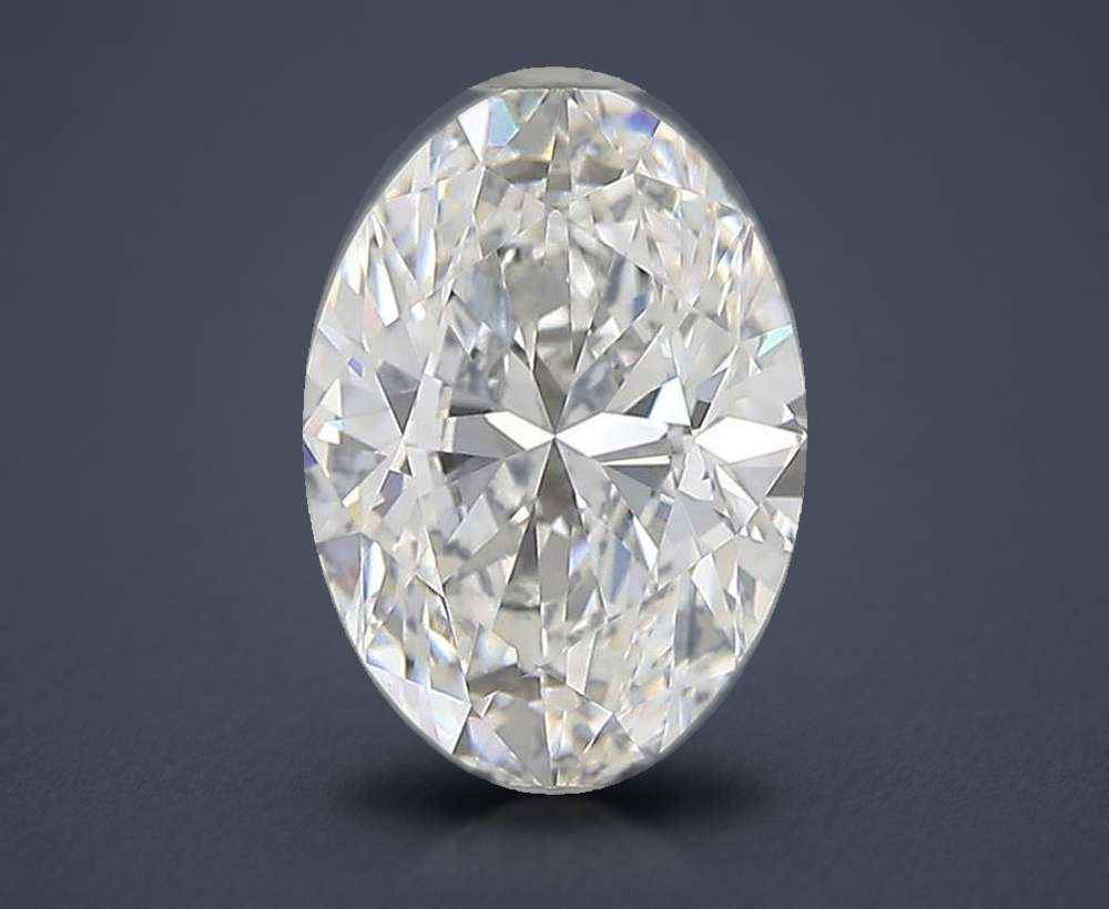 0.70 Carat Oval Natural Diamond