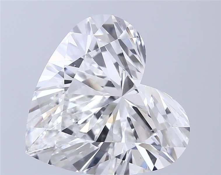 10.01ct F VS2 Rare Carat Ideal Cut Heart Lab Grown Diamond