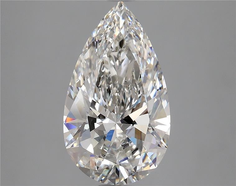 2.85ct G VS1 Rare Carat Ideal Cut Pear Lab Grown Diamond