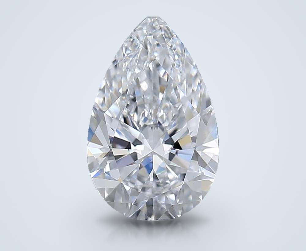 1.50 Carat Pear Lab Diamond