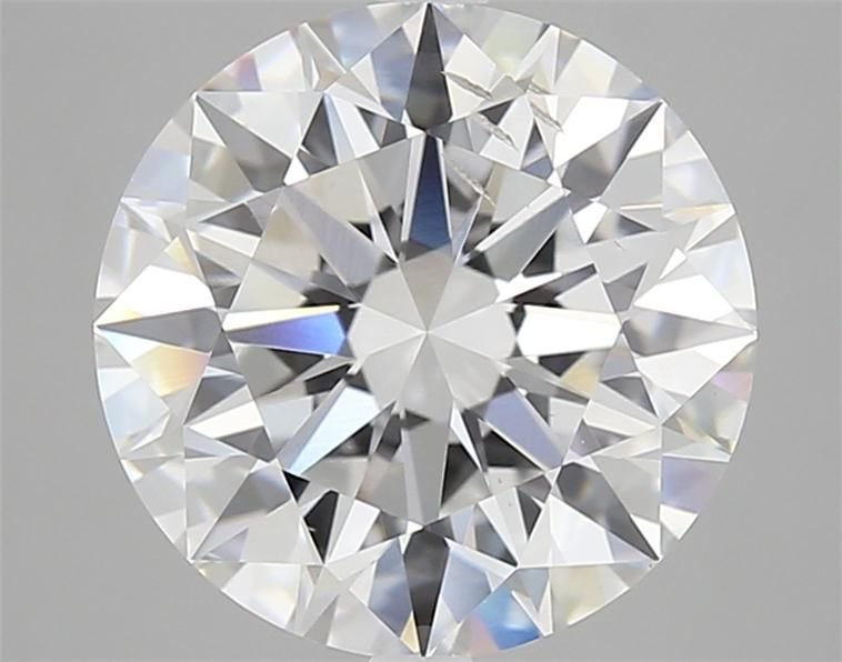 5.01ct E SI1 Rare Carat Ideal Cut Round Lab Grown Diamond