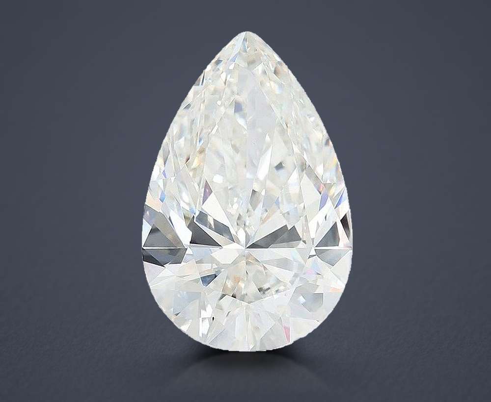13.07 Carat Pear Lab Diamond