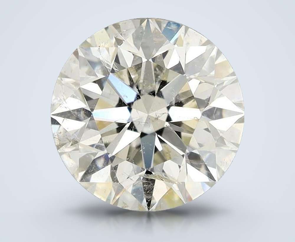 3.01 Carat Round Natural Diamond
