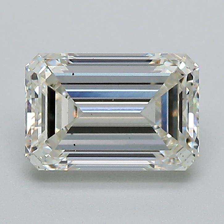 1.54ct I VS2 Rare Carat Ideal Cut Emerald Lab Grown Diamond