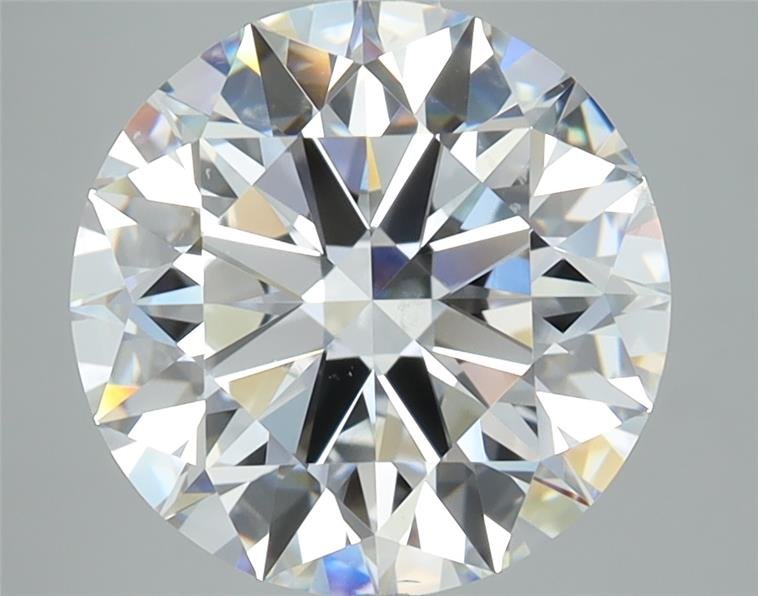 3.52ct D SI1 Rare Carat Ideal Cut Round Diamond