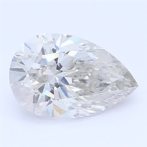 0.82ct F SI1 Rare Carat Ideal Cut Pear Lab Grown Diamond