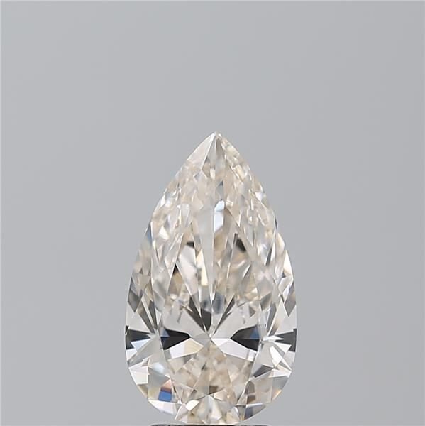 3.23ct K VVS1 Rare Carat Ideal Cut Pear Diamond