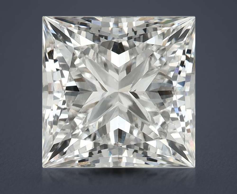 3.98 Carat Princess Lab Diamond