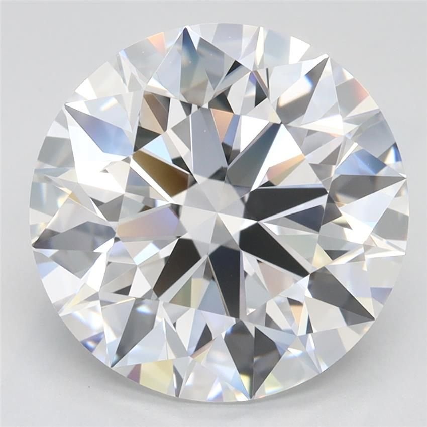 4.86ct D VVS2 Rare Carat Ideal Cut Round Lab Grown Diamond