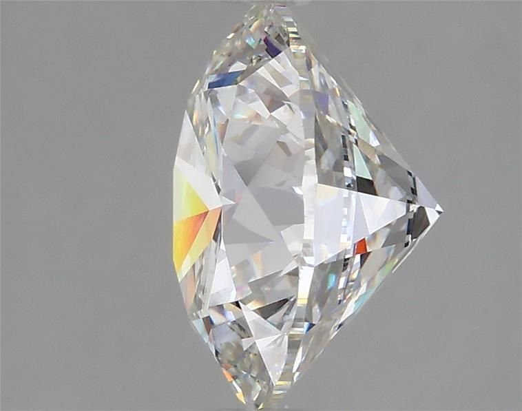 3.89ct F SI1 Rare Carat Ideal Cut Round Lab Grown Diamond