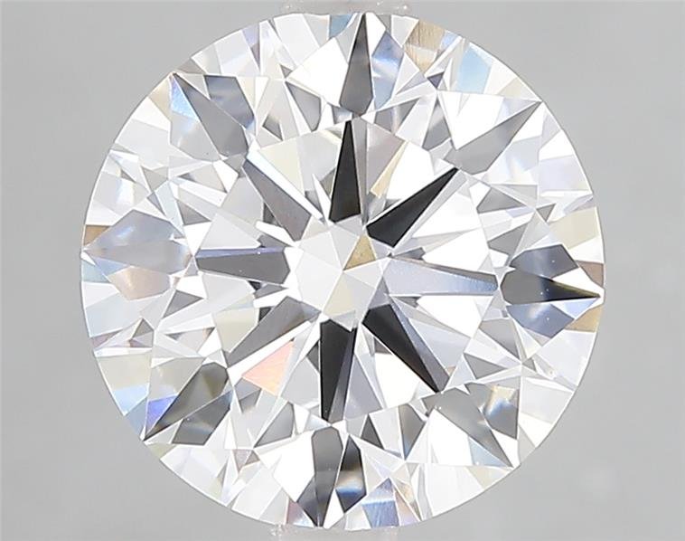 3.84ct D VS1 Rare Carat Ideal Cut Round Lab Grown Diamond