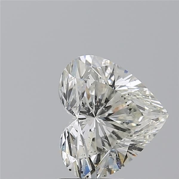 3.05ct H SI2 Rare Carat Ideal Cut Heart Diamond