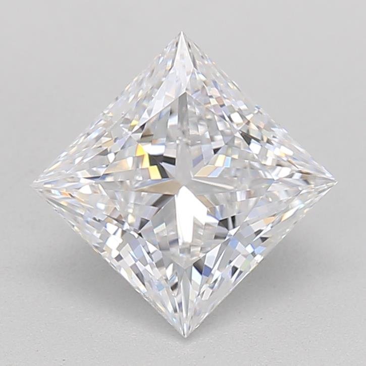 1.05ct D VVS2 Rare Carat Ideal Cut Princess Lab Grown Diamond