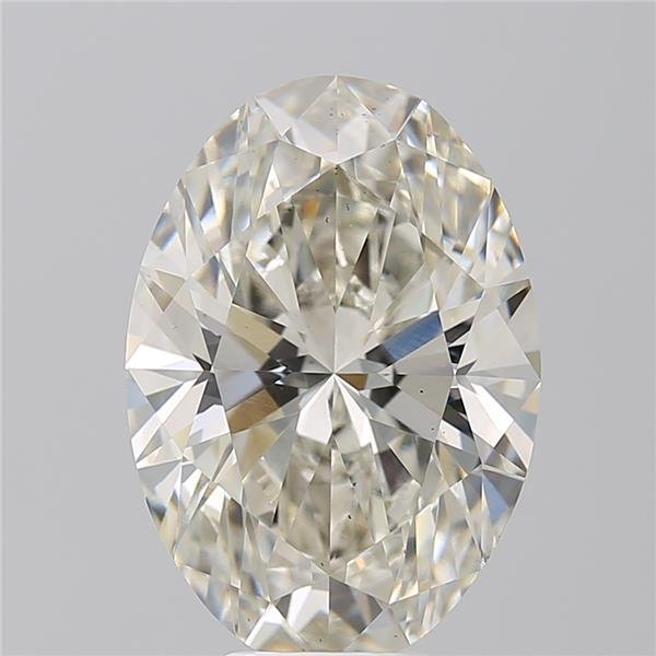 7.91ct I VS2 Rare Carat Ideal Cut Oval Lab Grown Diamond