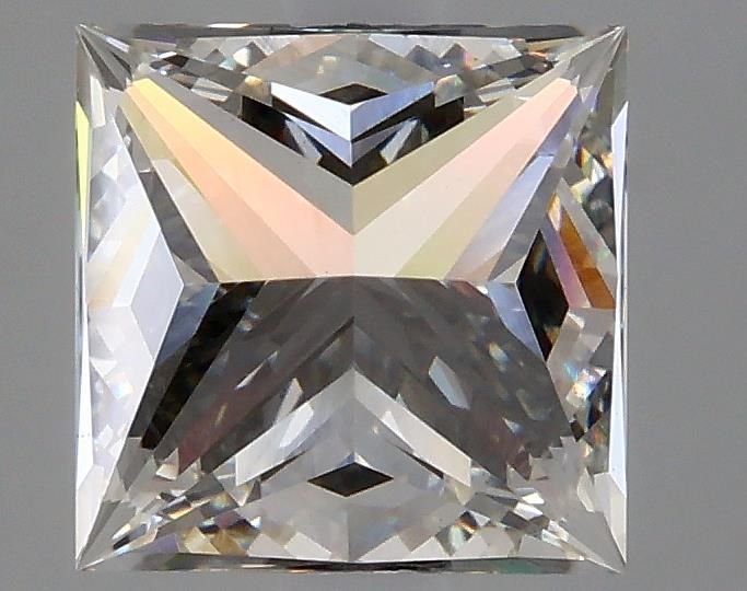 2.57ct H VS1 Rare Carat Ideal Cut Princess Lab Grown Diamond