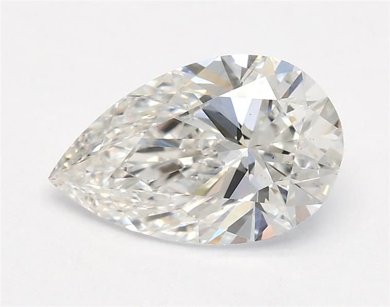 1.03ct F VS2 Rare Carat Ideal Cut Pear Lab Grown Diamond