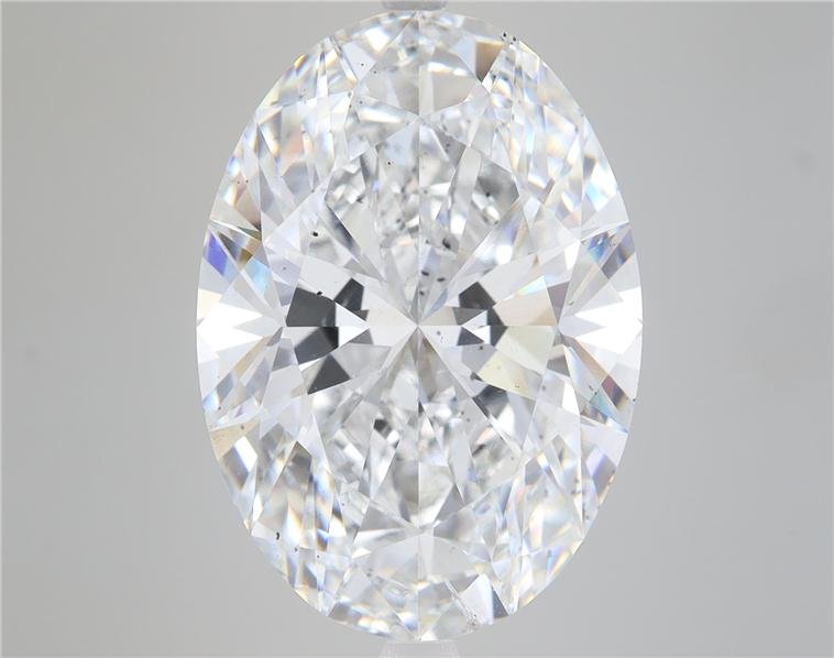 11.20ct F SI1 Rare Carat Ideal Cut Oval Lab Grown Diamond