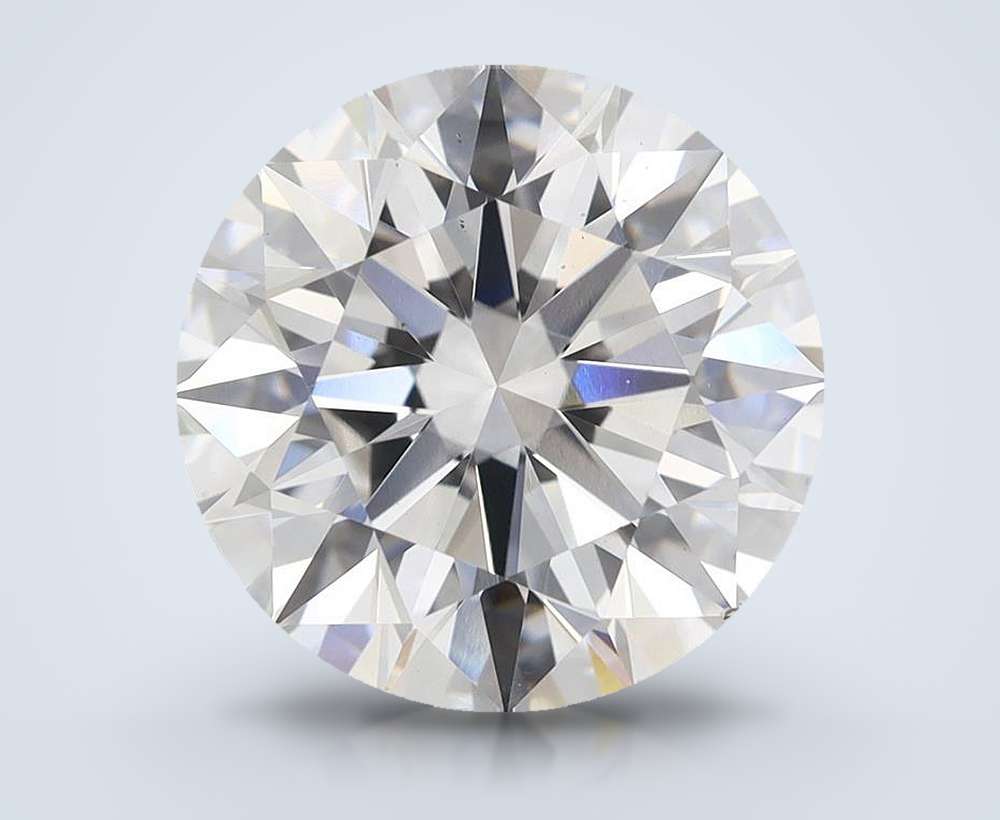 6.53 Carat Round Lab Diamond