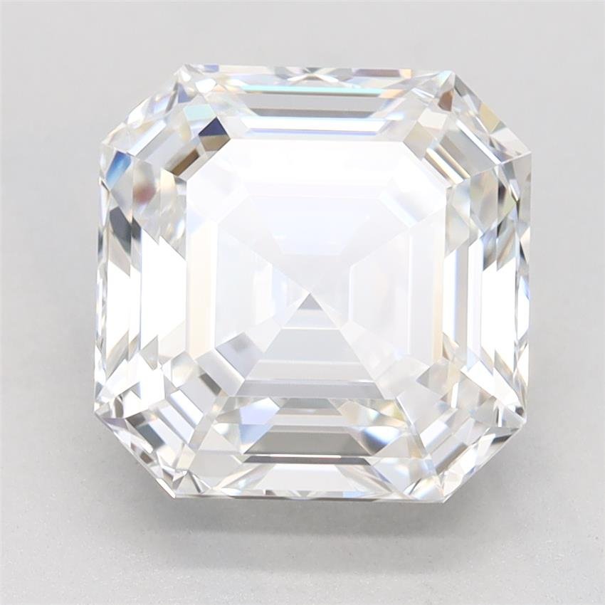 3.23ct D VVS1 Rare Carat Ideal Cut Asscher Lab Grown Diamond