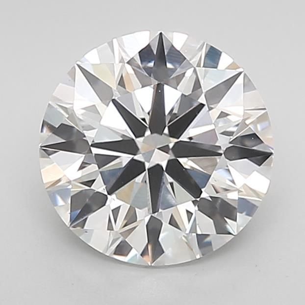 1.96ct F VS2 Rare Carat Ideal Cut Round Lab Grown Diamond